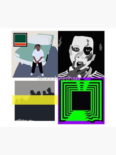 Denzel Curry Minimal Album Covers Tapestry Official Denzel Curry Merch
