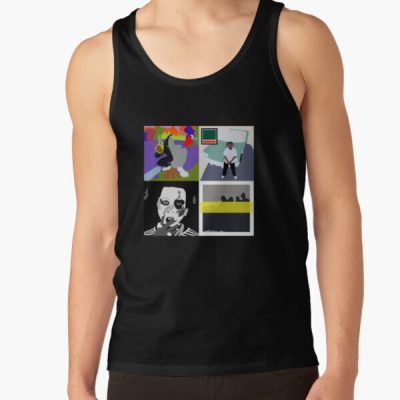 Denzel Curry Minimal Album Covers Tank Top Official Denzel Curry Merch