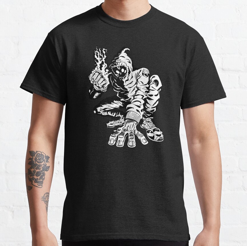 Denzel Curry Unlocked Comic Black And White T-Shirt | Denzel Curry Shop