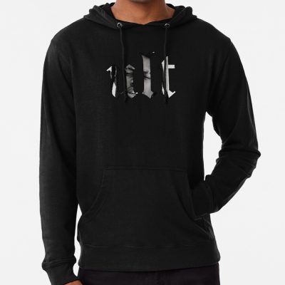 Denzel Curry Ult Logo Clipped Hoodie Official Denzel Curry Merch