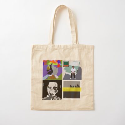 Denzel Curry Minimal Album Covers Tote Bag Official Denzel Curry Merch
