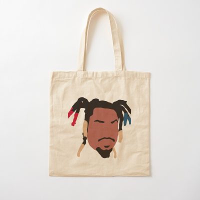 Denzel Curry Minimal Face Tote Bag Official Denzel Curry Merch