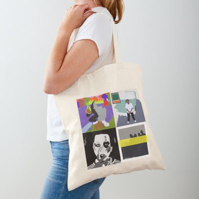 Denzel Curry Minimal Album Covers Tote Bag Official Denzel Curry Merch