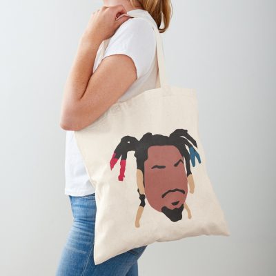 Denzel Curry Minimal Face Tote Bag Official Denzel Curry Merch