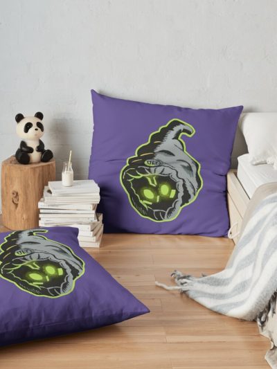 Denzel Curry Unlocked Hoodie Throw Pillow Official Denzel Curry Merch