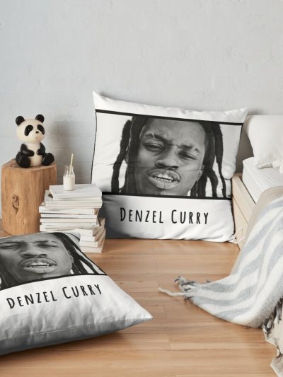 Denzel Curry Premium Throw Pillow Official Denzel Curry Merch