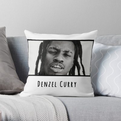 Denzel Curry Premium Throw Pillow Official Denzel Curry Merch