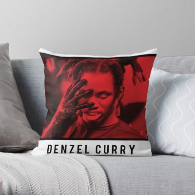 Denzel Curry Premium Throw Pillow Official Denzel Curry Merch