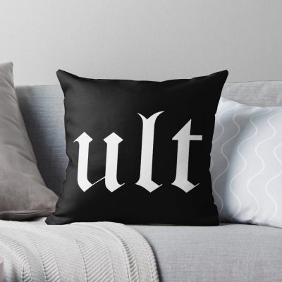 Denzel Curry Ult Logo Throw Pillow Official Denzel Curry Merch