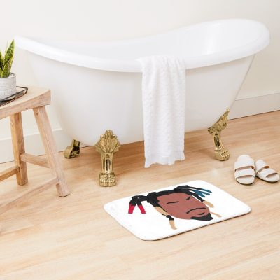 Denzel Curry Minimal Face Bath Mat Official Denzel Curry Merch