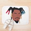 Denzel Curry Minimal Face Bath Mat Official Denzel Curry Merch