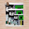 Denzel Curry Minimal Album Covers Throw Blanket Official Denzel Curry Merch