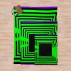 Denzel Curry 32 Zel Minimal Album Cover Throw Blanket Official Denzel Curry Merch