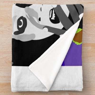 Denzel Curry Minimal Album Covers Throw Blanket Official Denzel Curry Merch