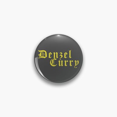 Denzel Curry In Imperial Font Pin Official Denzel Curry Merch