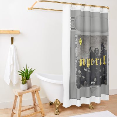Imperial Game Cartridge Shower Curtain Official Denzel Curry Merch