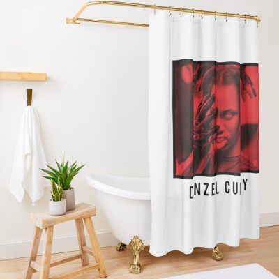 Denzel Curry Premium Shower Curtain Official Denzel Curry Merch