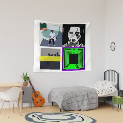 Denzel Curry Minimal Album Covers Tapestry Official Denzel Curry Merch