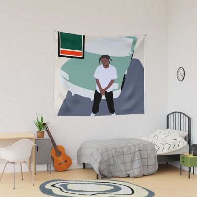 Denzel Curry Zuu Minimal Album Cover Tapestry Official Denzel Curry Merch