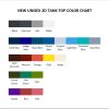 tank top color chart - Denzel Curry Shop