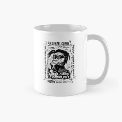 Denzel Curry My Mental Suffers Greatly Worst Comes To Worst Mug Official Cow Anime Merch
